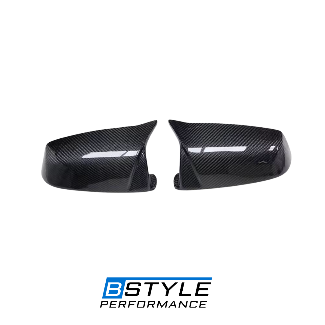 BMW 5/6/7 Series F10–F13/F01–F02 Carbon Fiber Mirror Cover Caps