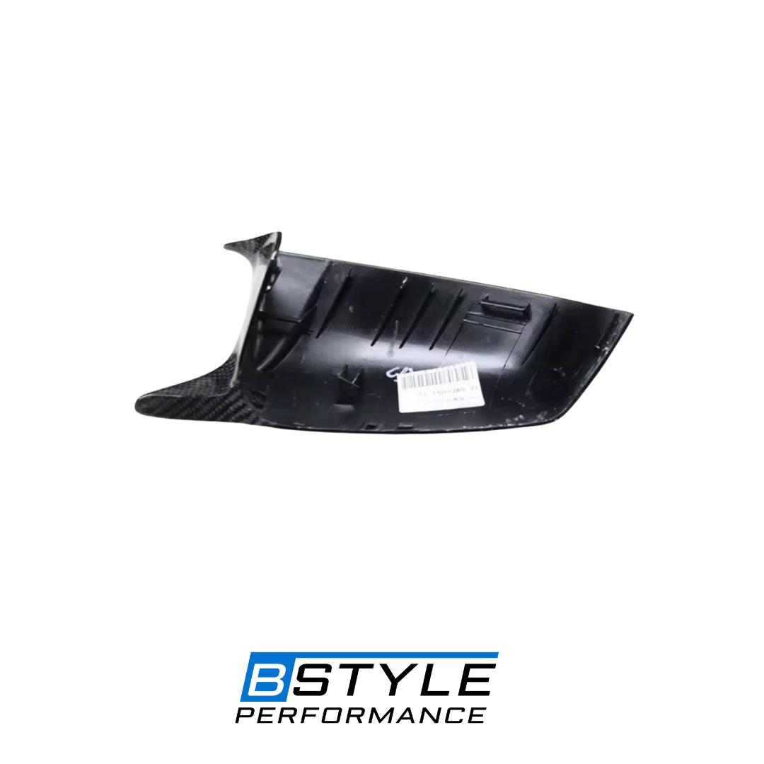 BMW 5/6/7 Series F10–F13/F01–F02 Carbon Fiber Mirror Cover Caps