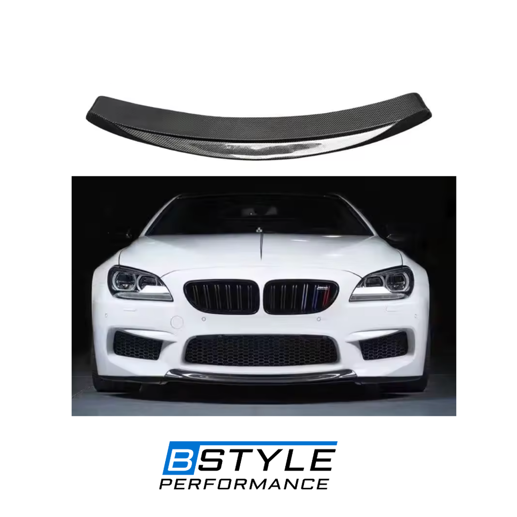 BMW 6 Series M6 RKP Style Carbon Fiber Front Lip Splitter