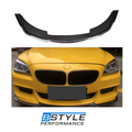 BMW 6 Series M-Tech Carbon Fiber Front Lip Splitter