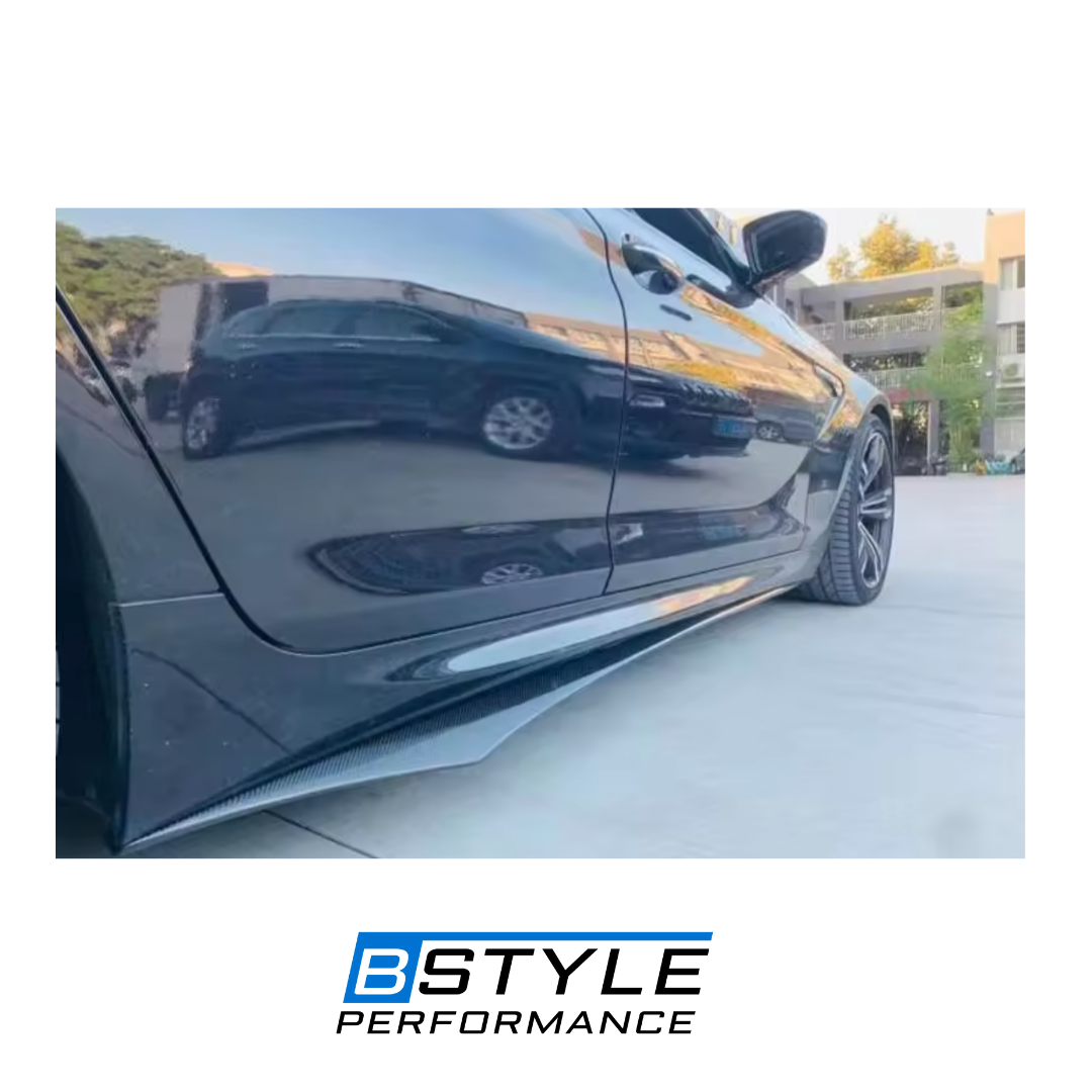 BMW 6 Series F06/F12/F13 M6 V Style Carbon Fiber Side Skirts