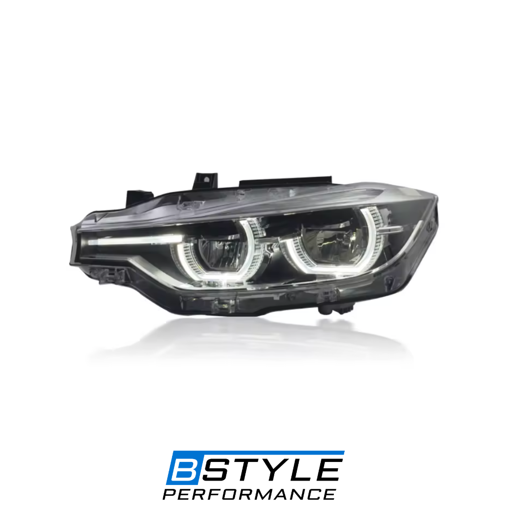 BMW 3 Series F30/F31/F80 Dual Color Yellow & White LED Headlights (Pre-LCI to LCI)