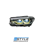 BMW 5 Series G30/F90 Dual Color Yellow & White Headlights 2017-