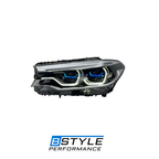 BMW 5 Series G30/F90 Dual Color Yellow & White Headlights 2017-