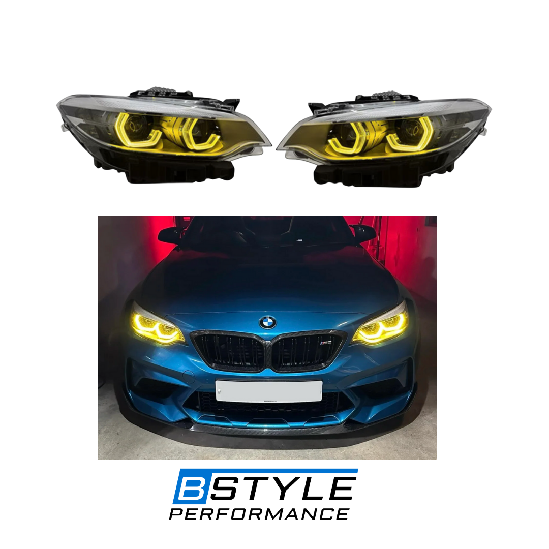 BMW 2 Series F22 F23 F87 2014-2021 Dual Color Headlights