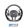 M Competition Design Carbon Fiber Steering Wheel Alcantara G-Series F91/F92/F93/F95/F96/F90 LCI/F87 LCI