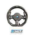 LED Carbon Fiber Steering Wheel Alcantara F-Series