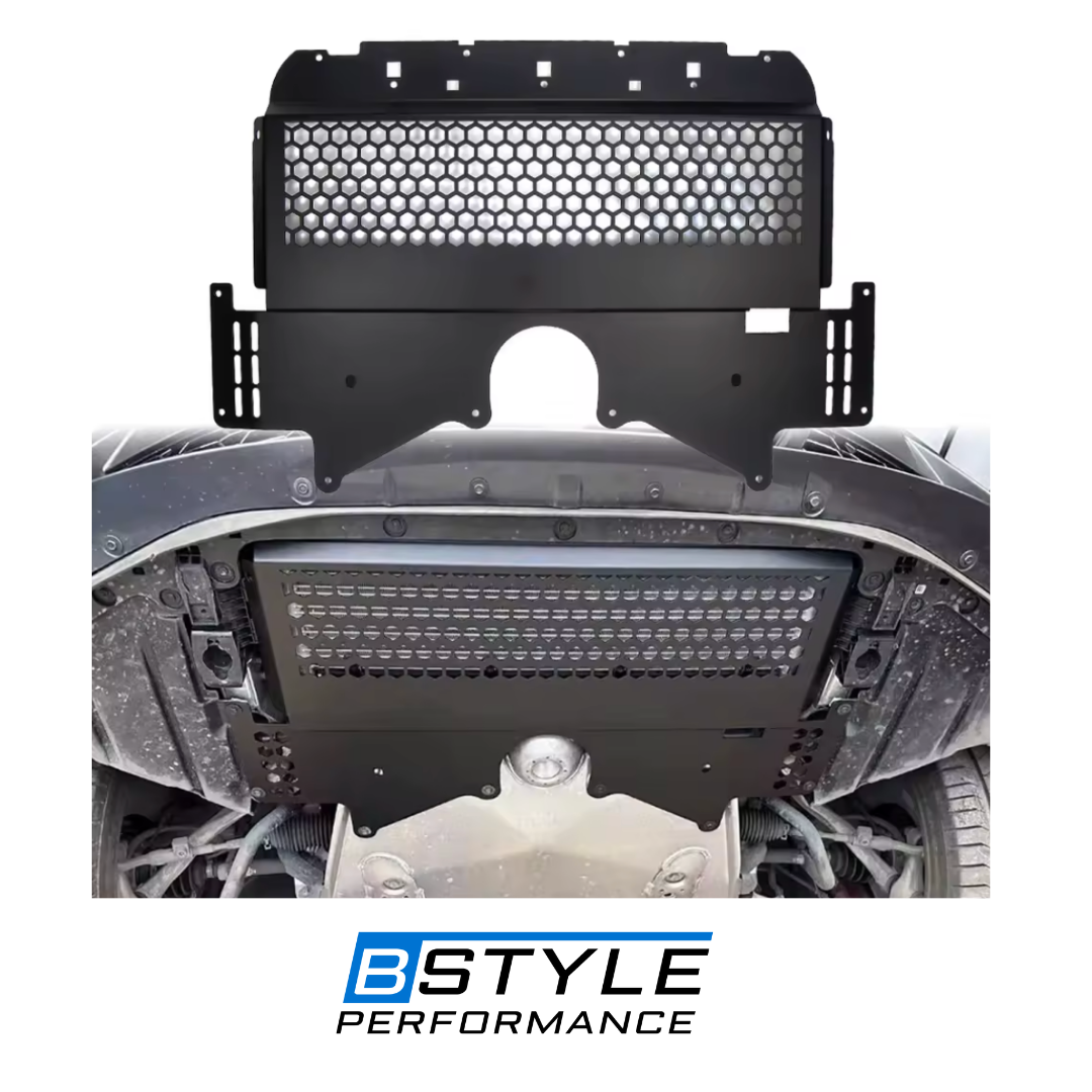 KYOSTAR Aluminum Oil Cooler Shield / Engine Guard Plate – BMW G80 M3, G82/G83 M4