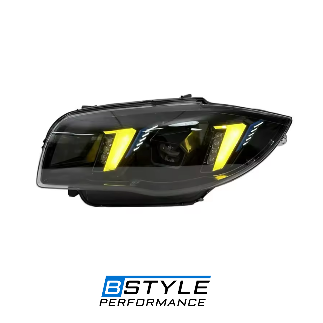 BMW 1 Series E82 / E87 – Dual Color DRL Headlight 2004–2011