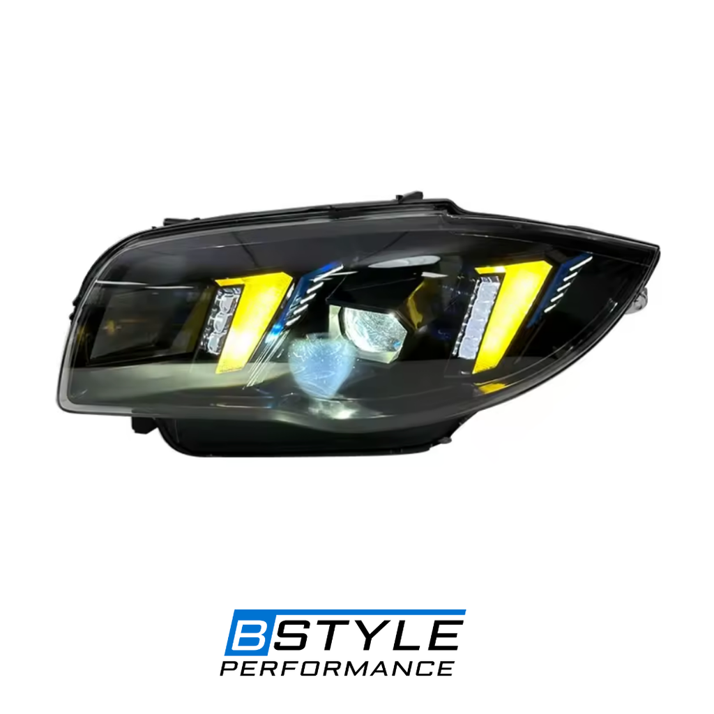 BMW 1 Series E82 / E87 – Dual Color DRL Headlight 2004–2011