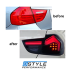 BMW 3 Series (E90) 2009–2012 LED Clear Taillights