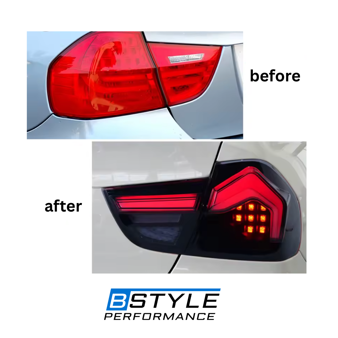 BMW 3 Series (E90) 2009–2012 LED Clear Taillights