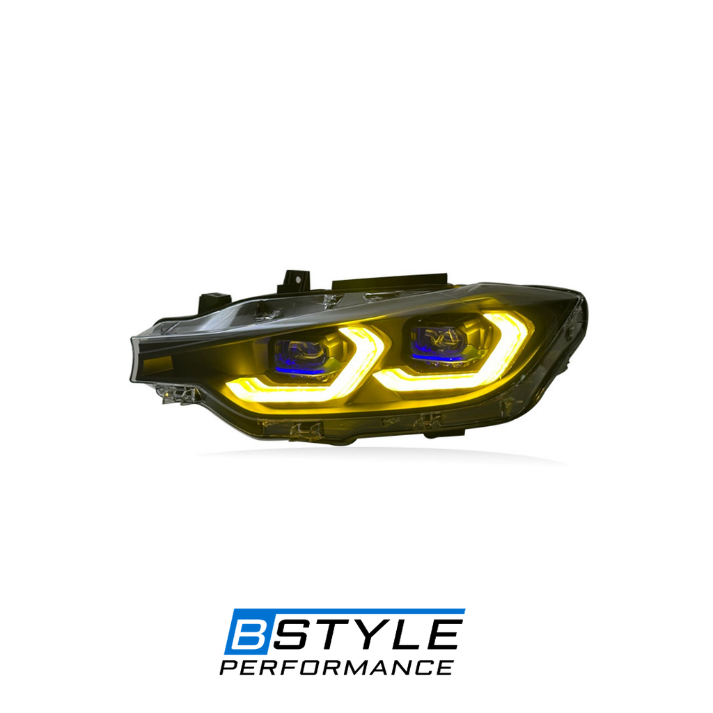 BMW 3 Series F30 F31 F35 2012-2018 Front Light Dual color White - Yellow Drl