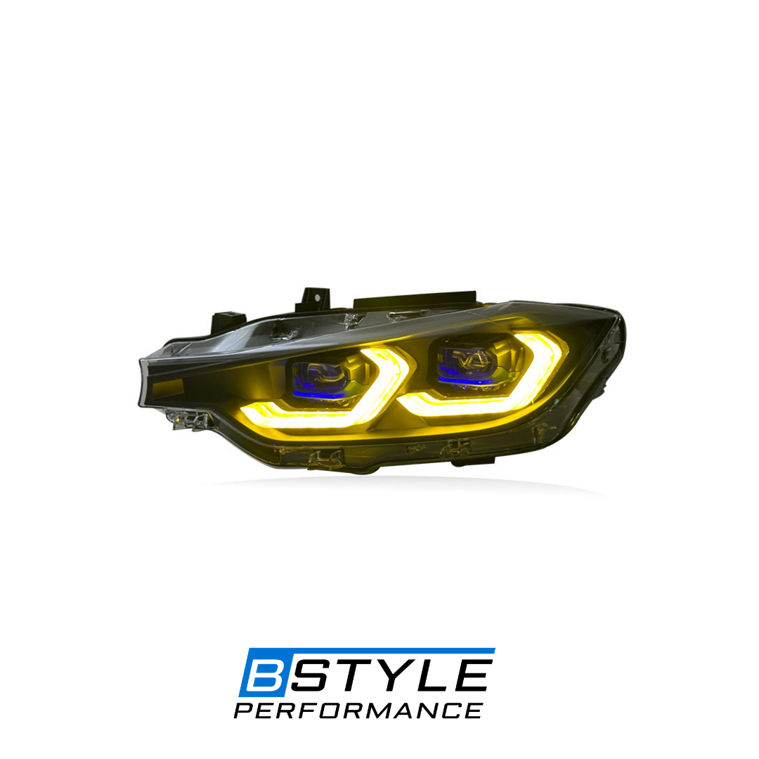BMW 3 Series F30 F31 F35 2012-2018 Front Light Dual color White - Yellow Drl