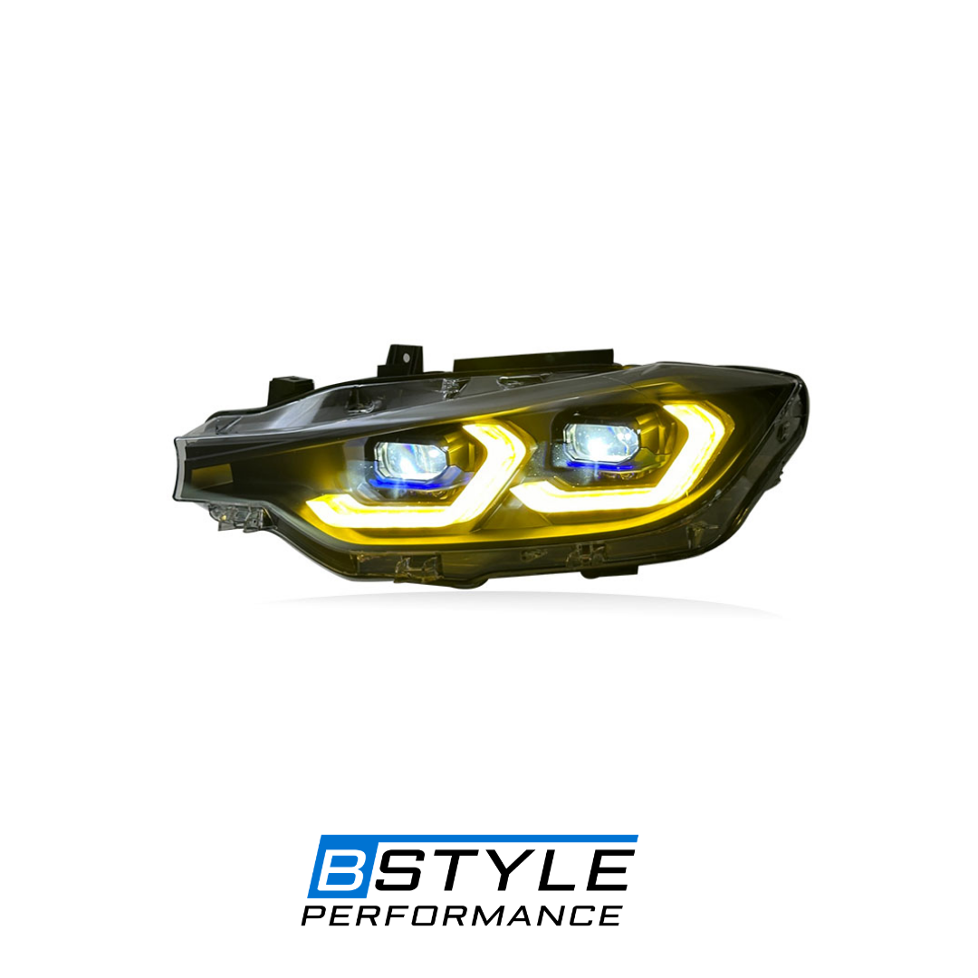 BMW 3 Series F30 F31 F35 2012-2018 Front Light Dual color White - Yellow Drl
