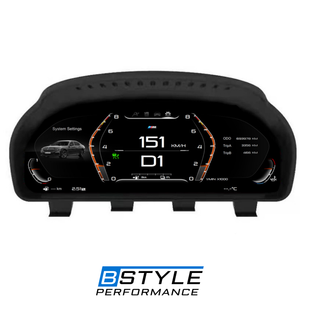 BMW 3 4 Series F30 F31 F32 F33 F34 F36 12.3" Virtual Cockpit Digital Cluster