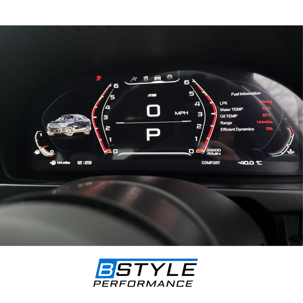 BMW 5 Series F10 F11 Virtual Cockpit Digital Cluster