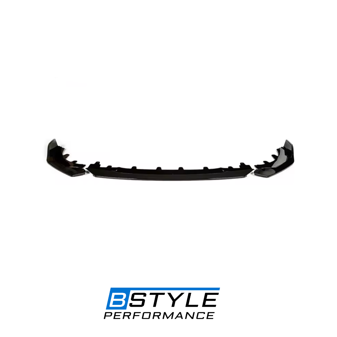 BMW 2 Series G42 Glossy Black Front Bumper Lip Splitter