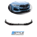 BMW 8 Series Carbon Fiber AC Style Lip Splitter 2019–2022