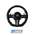 LED Carbon Fiber Steering Wheel Leather F-Series