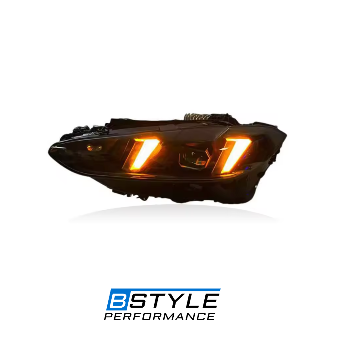 Three-Color DRL “Snake Eyes” LED Headlights – BMW G22/G26/G80/G82 (2021–2025)