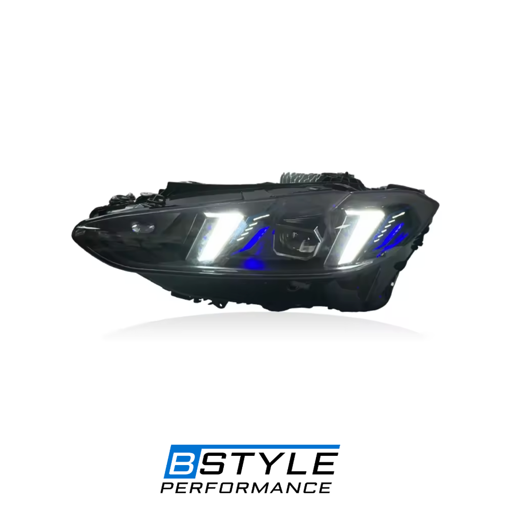 Three-Color DRL “Snake Eyes” LED Headlights – BMW G22/G26/G80/G82 (2021–2025)