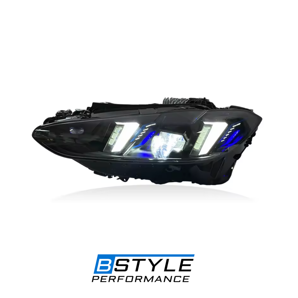 Three-Color DRL “Snake Eyes” LED Headlights – BMW G22/G26/G80/G82 (2021–2025)