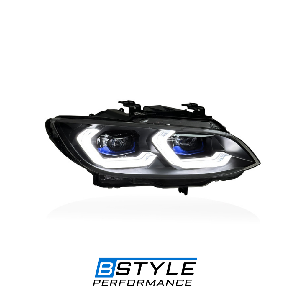 BMW 3 Series E92 E93 Laser LED Headlight 2006- 2010 Dual Color White - Yellow