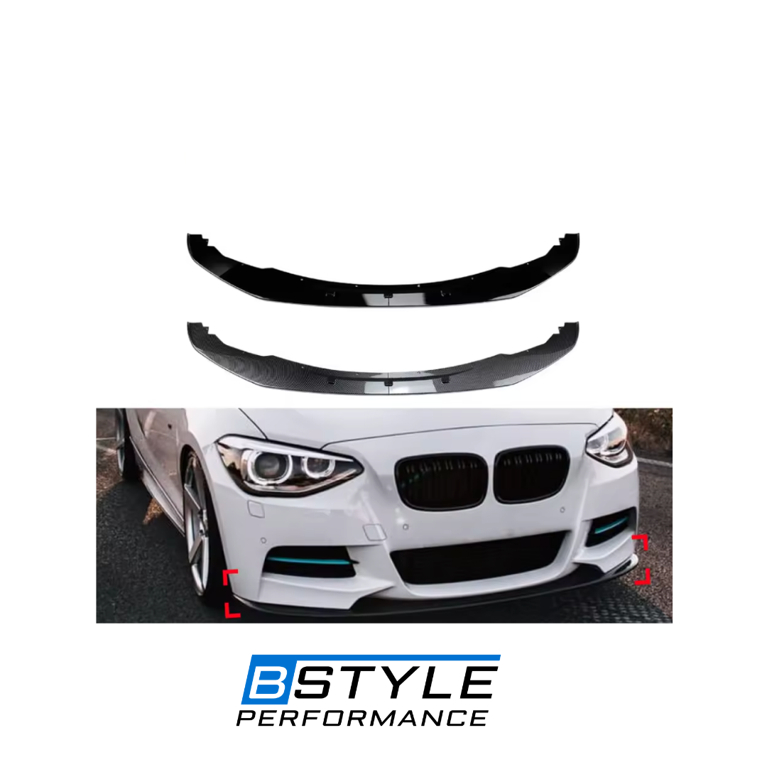 BMW 1 Series F20/F21 Pre-LCI M Sport Front Lip Spoiler Splitter 2011–2015