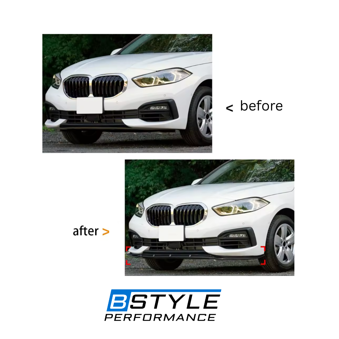 BMW 1 Series F40 Front Bumper Diffuser Lip Splitter 2020+