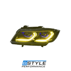 Bmw E90 Dual color headlights