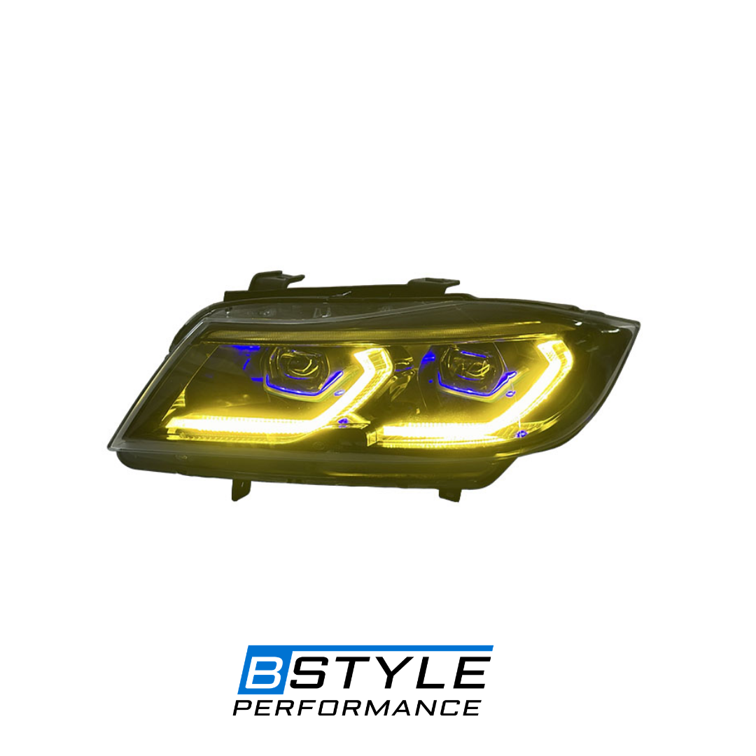 Bmw E90 Dual color headlights
