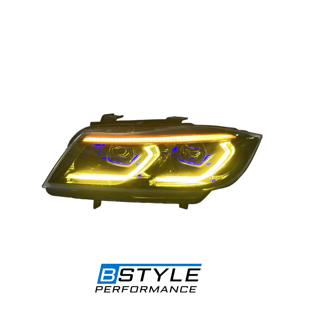 Bmw E90 Dual color headlights