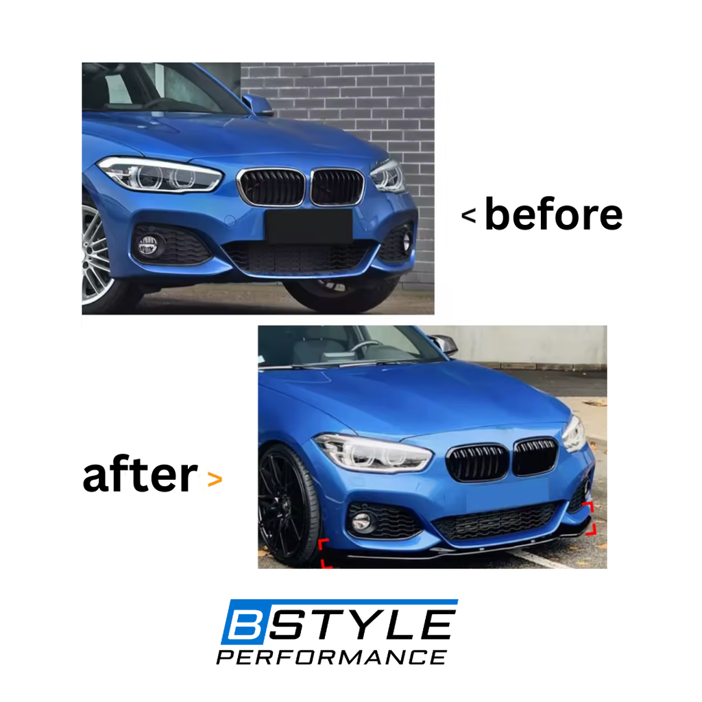 BMW 1 Series F20 F21 LCI Front Lip Splitter 2015–2019
