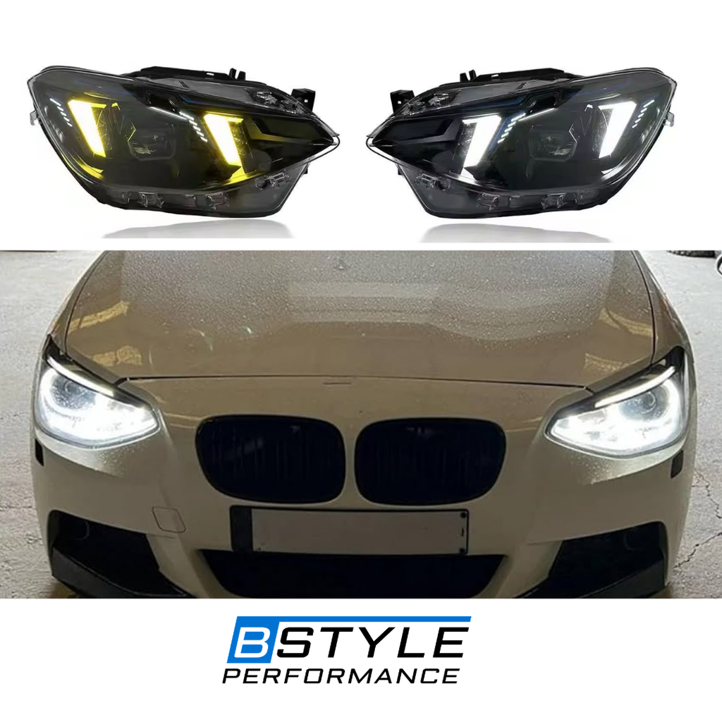 Bmw F20 Dual Color Snake Headlights 2012 - 2015