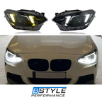 Bmw F20 Dual Color Snake Headlights 2012 - 2015