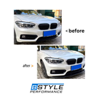 BMW 1 Series F20 F21 Front Lip Splitter Conversion Kit for Non-M Sport Bumper 2015–2019