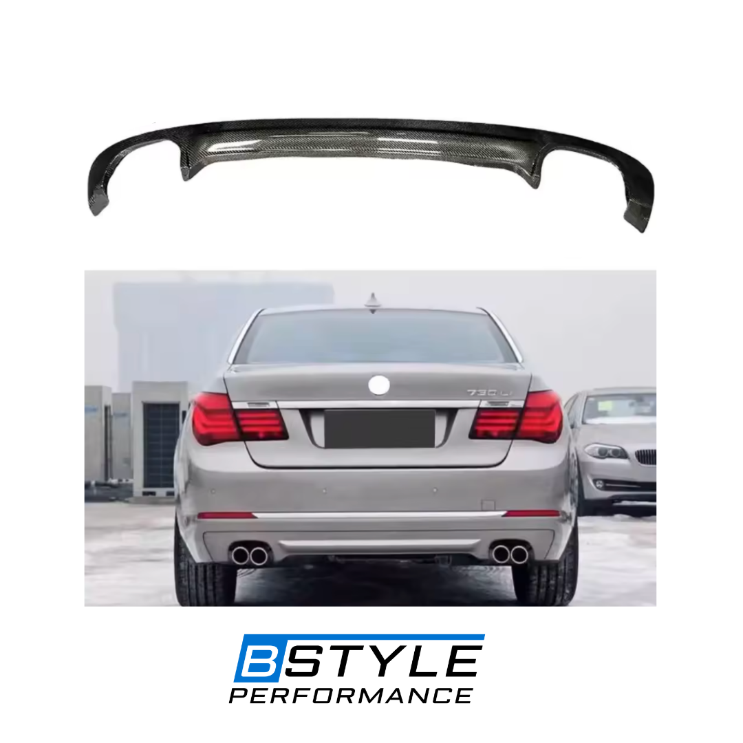 BMW 7 Series F01 F02 Carbon Fiber Rear Diffuser 2009–2015