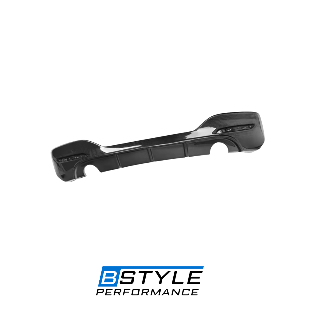 BMW 1 Series F20 LCI Carbon Fiber MP Style Rear Diffuser 2015–2019