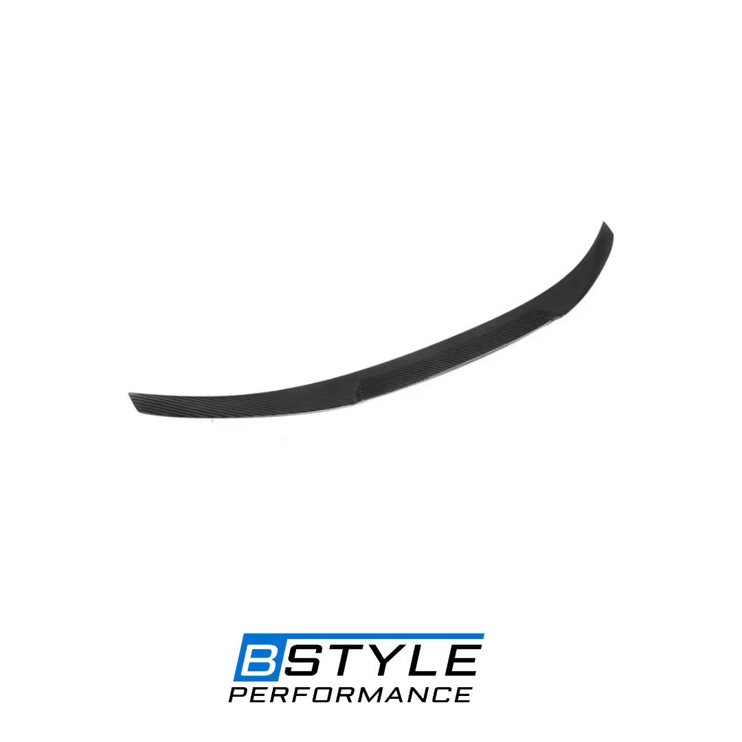 BMW 1 Series E82 M4 Style Carbon Fiber Rear Bumper Tail Wing Double Deck