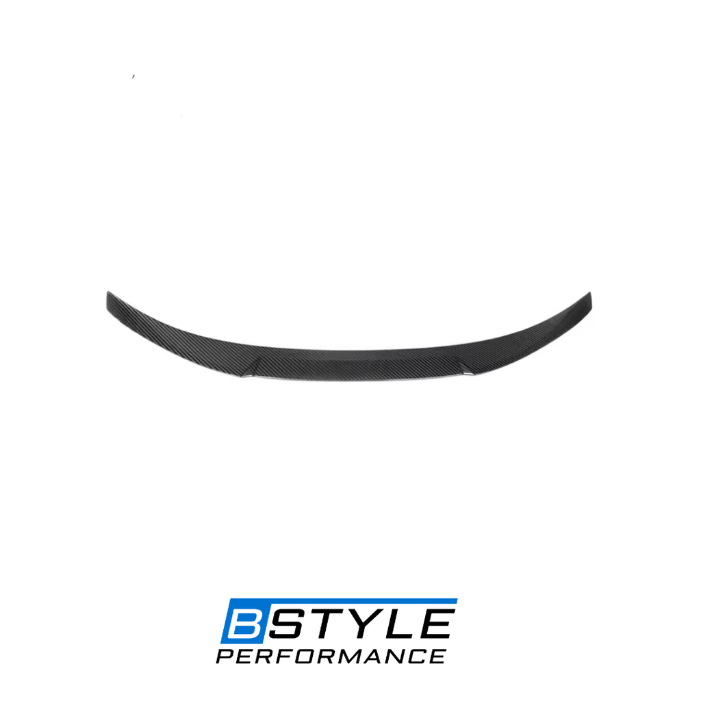 BMW 1 Series E82 M4 Style Carbon Fiber Rear Bumper Tail Wing Double Deck