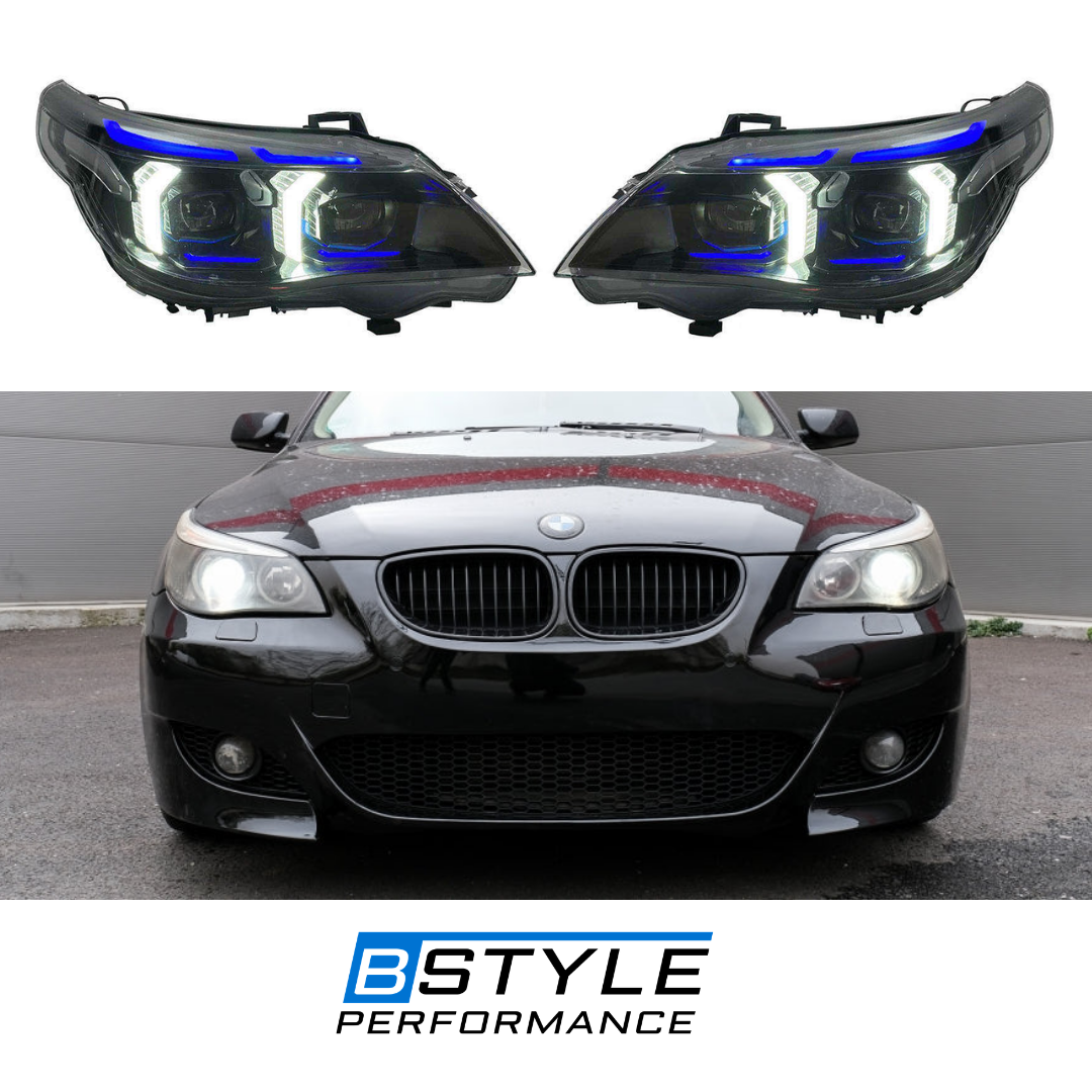 BMW Series 5 E60 2003 - 2010 Snake Headlights